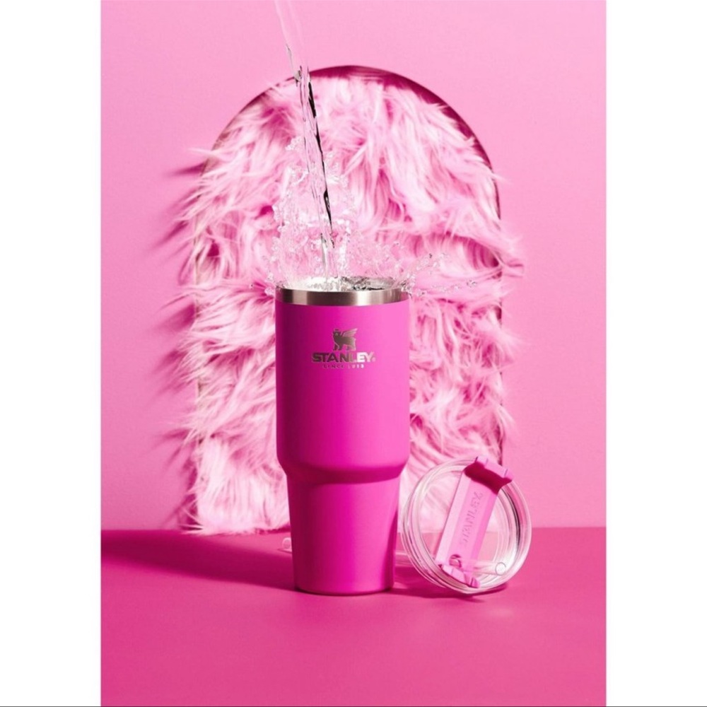 Stanley RAVISHING PINK 30oz Stainless Steel Adventure Quencher Tumbler - Picture 8 of 8